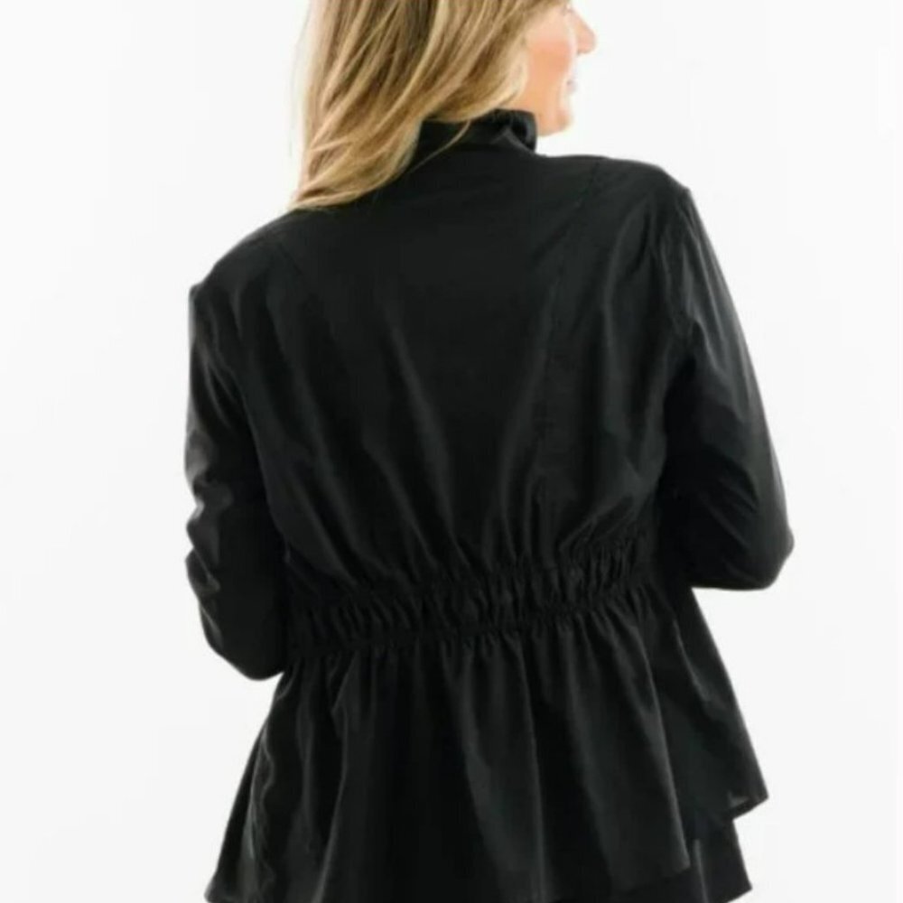 Zyia Active Mont Blanc Everywhere Lightweight Black Jacket Full Zip Size S - Picture 2 of 14